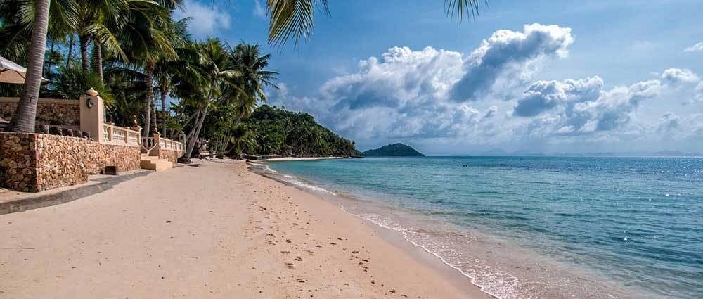 Sibaja Palms Sunset Beach Luxury Villa Taling Ngam (Koh Samui) Exterior foto