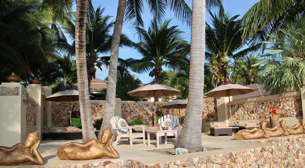Sibaja Palms Sunset Beach Luxury Villa Taling Ngam (Koh Samui) Exterior foto