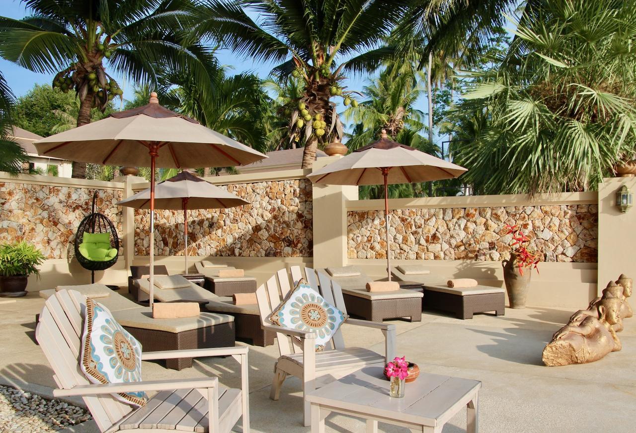 Sibaja Palms Sunset Beach Luxury Villa Taling Ngam (Koh Samui) Exterior foto