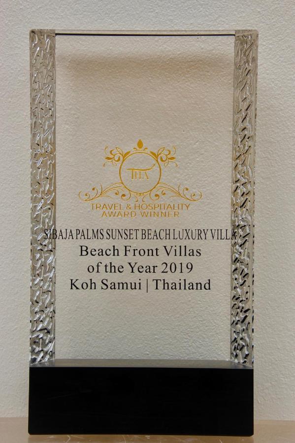 Sibaja Palms Sunset Beach Luxury Villa Taling Ngam (Koh Samui) Exterior foto